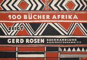 Kubicek, Juro - Galerie Gerd Rosen (100 Bücher Afrika)