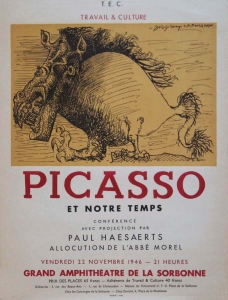 Picasso, Pablo - 1946 - Sorbonne Paris (Picasso et Notre Temps / Chimère)