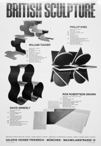 Annesly, David - 1966 - Galerie Heiner Friedrich München (British Sculpture)