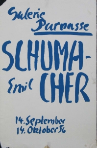Schumacher, Emil - 1956 - Galerie Parnass Wuppertal