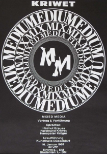 Kriwet, Ferdinand - 1968 - Kunsthalle Düsseldorf