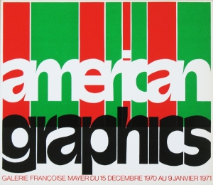 Anonym - 1970 - Galerie Francoise Mayer (american graphics)