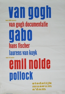 Pollock, Jackson - 1958 - Stedelijk Museum Amsterdam (Van Gogh, Naum Gabo, Hans Fischer, Laurens van Kuyk, Emil Nolde, Jackson Pollock)