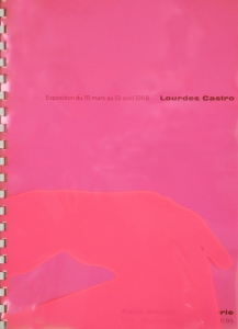 Castro, Lourdès - 1968 - Galerie Handschin Basel