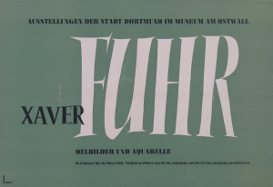Fuhr, Xaver - 1950 - Museum am Ostwall
