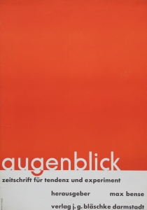 Faigle, Walter - 1958 - augenblick, zeitschrift für tendenz und experiment