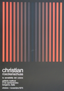 Roeckenschuss, Christian - 1975 - Galleria Method Bergamo