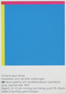 Lohse, Richard Paul - 1976 - Neue Galerie am Landesmuseum Joanneum Graz
