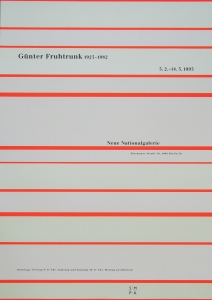 Fruhtrunk, Günter - 1993 - Neue Nationalgalerie Berlin (Seh-Ebenen)