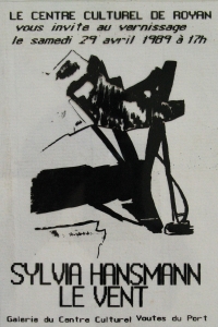 Hansmann, Sylvia - 1989 - Le Centre Culturel de Royan (Einladungen)