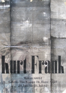 Frank, Kurt - 1961 - Galerie Das Fenster Frankfurt