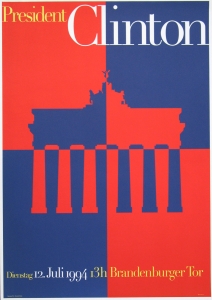 Ott, Nicolaus / Stein, Bernard - 1994 - President Clinton Brandenburger Tor