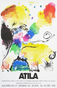 Biró, Atila - 1975 - Galerie Soleil dans la tete