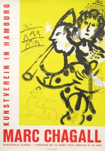 Chagall, Marc - 1959 - Kunstverein in Hamburg (Le clown musicien)