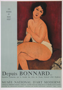 Modigliani, Amadeo - 1957 - Musée National dart moderne Paris (Depuis Bonnard ...)