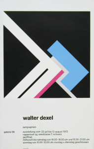 Dexel, Walter - 1972 - Galerie 58 Rapperswil (serigraphien)