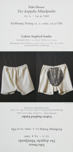 Droese, Felix - 1990 - Galerie Sander Kassel (Der doppelte Mittelpunkt)
