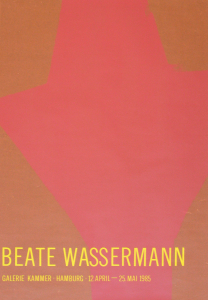 Wassermann, Beate - 1985 - Galerie Kammer Hamburg