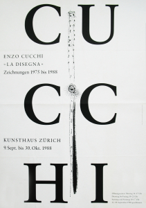 Cucchi, Enzo - 1988 - Kunsthaus Zürich (La Disegna)