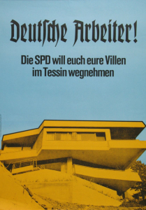 Staeck, Klaus - 1972 - Deutsche Arbeiter! Die SPD will euch eure Villen im Tessin wegnehmen
