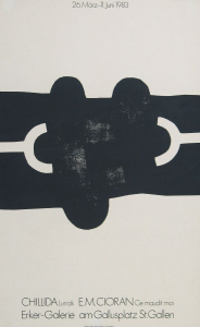 Chillida, Eduardo - 1983 - Erker-Galerie St.Gallen
