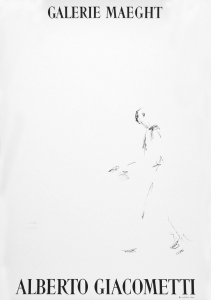 Giacometti, Alberto - 1957 - Galerie Maeght (Schreitender)