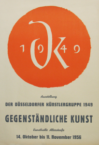 Schardt, Hermann - 1956 - Kunsthalle Alleestraße Düsseldorf (Düsseldorfer Künstlergruppe 1949)