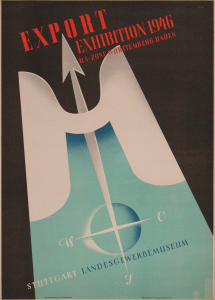 Müller, Walter - 1946 - Stuttgart Landesgewerbemuseum (Export Exhibition / US-Zone Württemberg Baden)