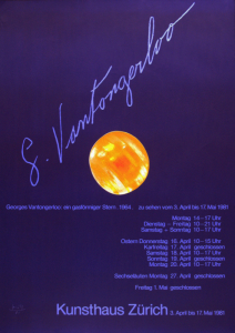 Bill, Max - 1981 - Kunsthaus Zürich (Vantongerloo)