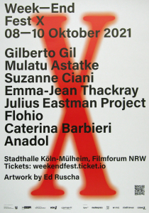 Ruscha, Edward - 2021 - Week-End Fest X Köln