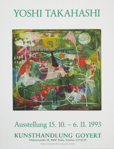 Takahashi, Yoshi - 1993 - Kunsthandlung Goyert Köln (Katze)