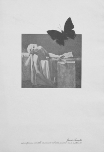 Kounellis, Jannis - 1975 - Galleria Mario Pieroni Pescara (The Death of Marat)