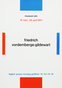 Vordemberge-Gildewart, Friedrich - 1963 - Museum Ulm