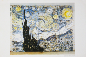 Arman - 1995- Neujahrskarte (Starry Night)