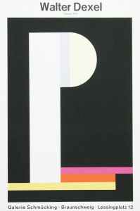 Dexel, Walter - 1971 - Galerie Schmücking Braunschweig