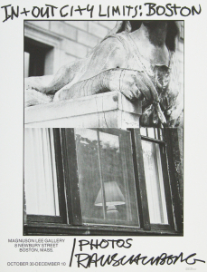 Rauschenberg, Robert - 1981 - Magnuson Lee Gallery Boston  (In + Out City Limits)