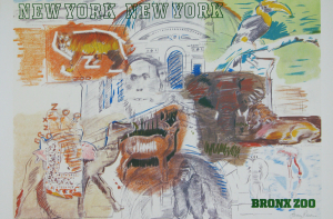 Rivers, Larry - 1983 -  New York   New York (Bronx Zoo)