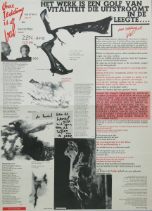 Bennes, Theo - 1960 - Onze redding is de val / manifest der waarachtige Zen-ding