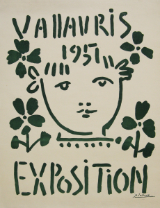 Picasso, Pablo - 1951 - Exposition Vallauris (Paloma)