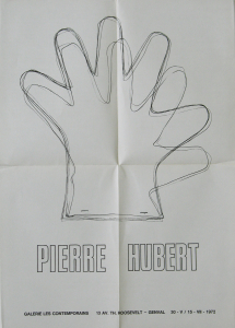 Hubert, Pierre - 1972 - Galerie les Contmporains Genval