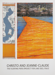 Christo (Javacheff) - 2016 - Hotel Rivalago Sulzano (The Floating Piers - Einladungen)