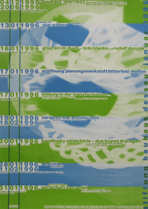 Anonym - 1996 - Stiftung Bauhaus Dessau (Programm Januar 1996)