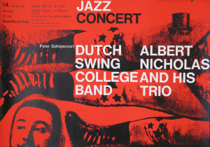 michel + kieser - 1961 - Ernst-Merck-Halle Hamburg (Jazz Concert / Peter Schilperoort - Dutch Swing College Band / Albert Nicholas and his trio)
