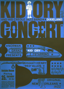 michel + kieser - 1959 - Deutsches Museum München (Kid Ory Concert and his creole Jazz Band - dixieland)