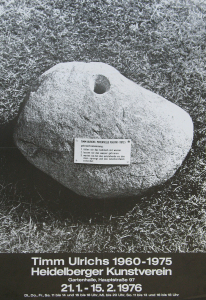 Ulrichs, Timm - 1976 - Heidelberger Kunstverein (Potentielle Plastik)