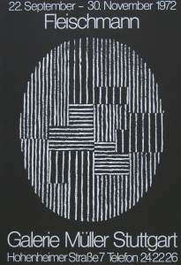 Fleischmann, Adolf - 1972 - Galerie Müller Stuttgart