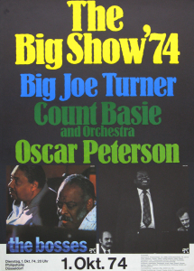 Anonym - 1974 - Philipshalle Düsseldorf  (The Big Show 74 - Big Joe Turner - Count Basie and Orchestra - Oscar Peterson)