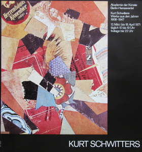 Schwitters, Kurt - 1971 - Akademie der Künste Berlin