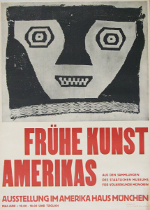 Munsing, Stefan P. - 1950 - Amerika Haus München (Frühe Kunst Amerikas / Plakat und Katalog)