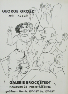Grosz, George - 1963 - Galerie Brockstedt Hamburg